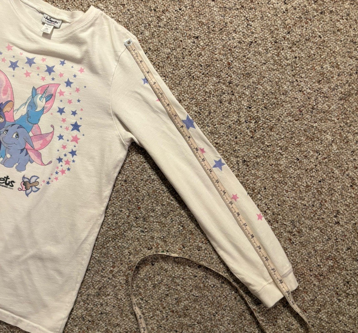 2002 Neo Pets For Limited Too Longsleeve Cartoon Promo Shirt. Size Youth XXL.