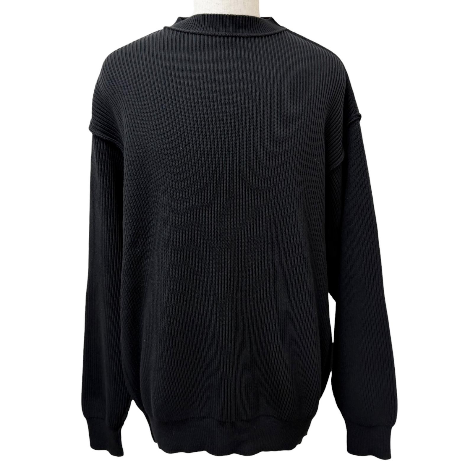 Balenciaga Cotton Wool Knit Sweater – DUTY FREE