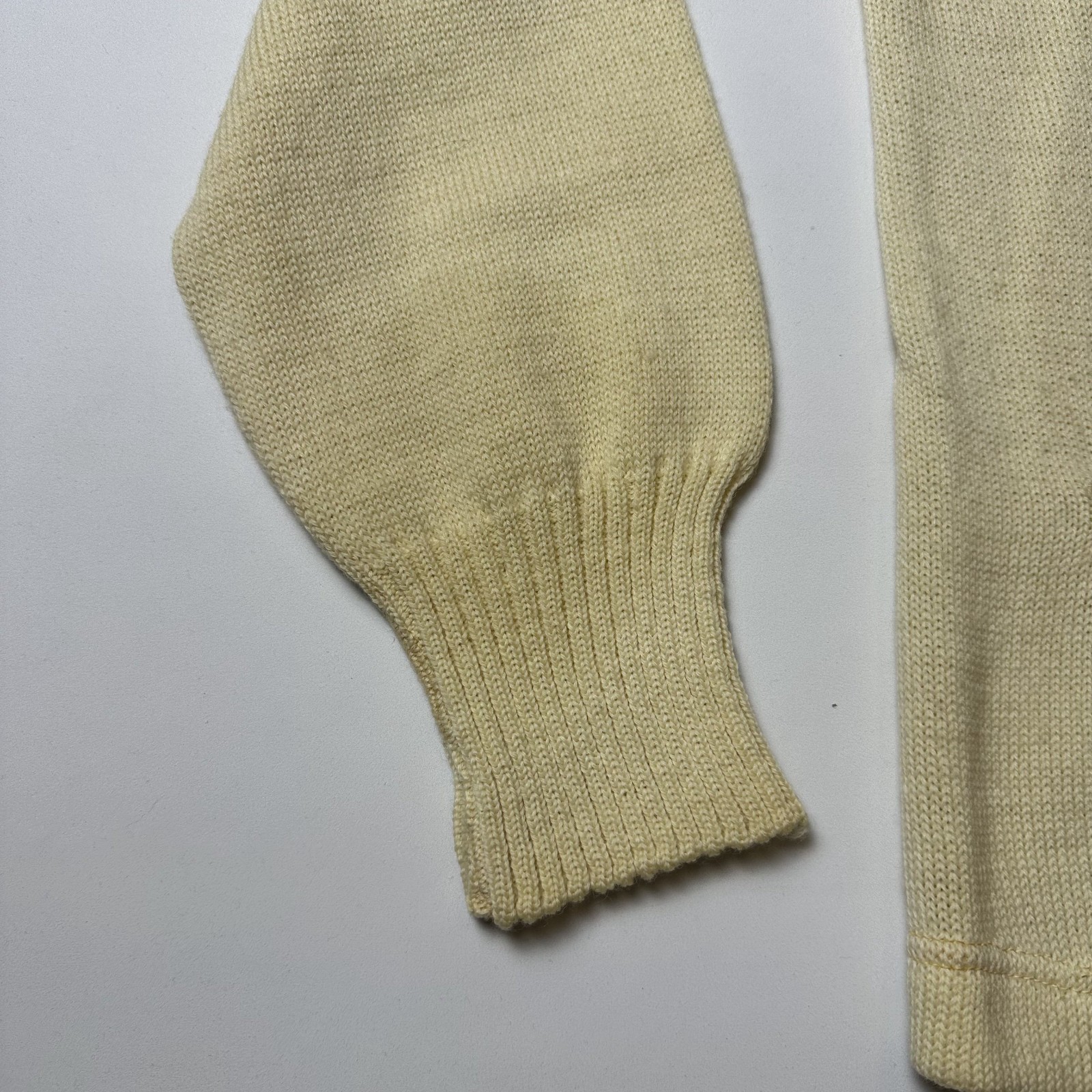 VTG 60s New Era High School Wool Cardigan Sweater Chain Stitch Mens M 40 – Fair
