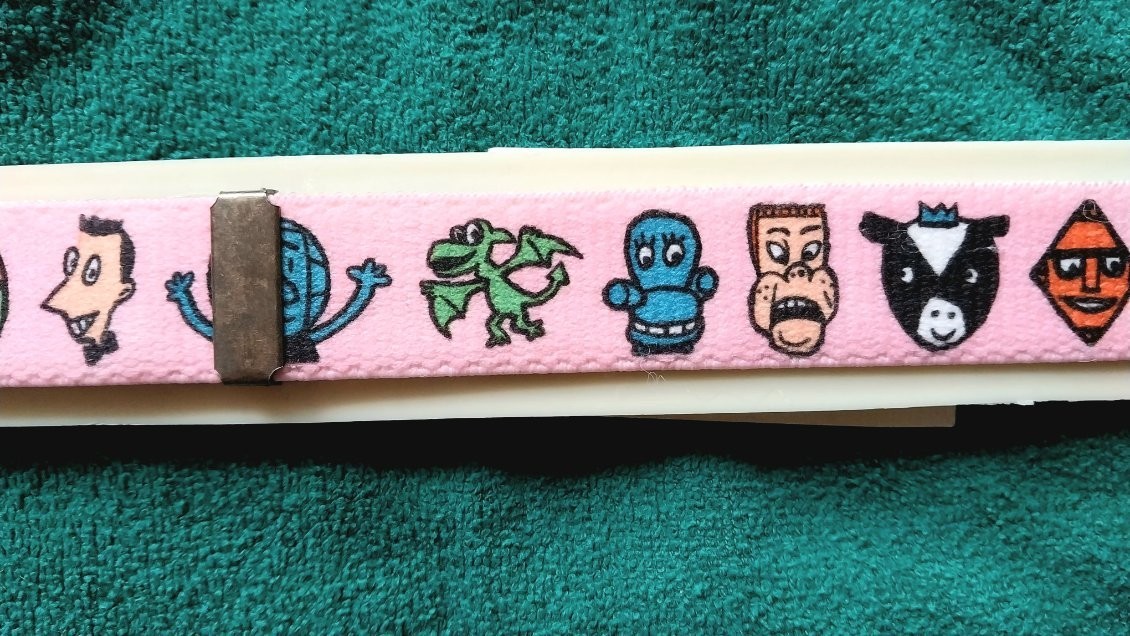 Brand NEW! Pee-wee’s Playhouse Television Show – Paul Reubens Vtg 1980’s Belt