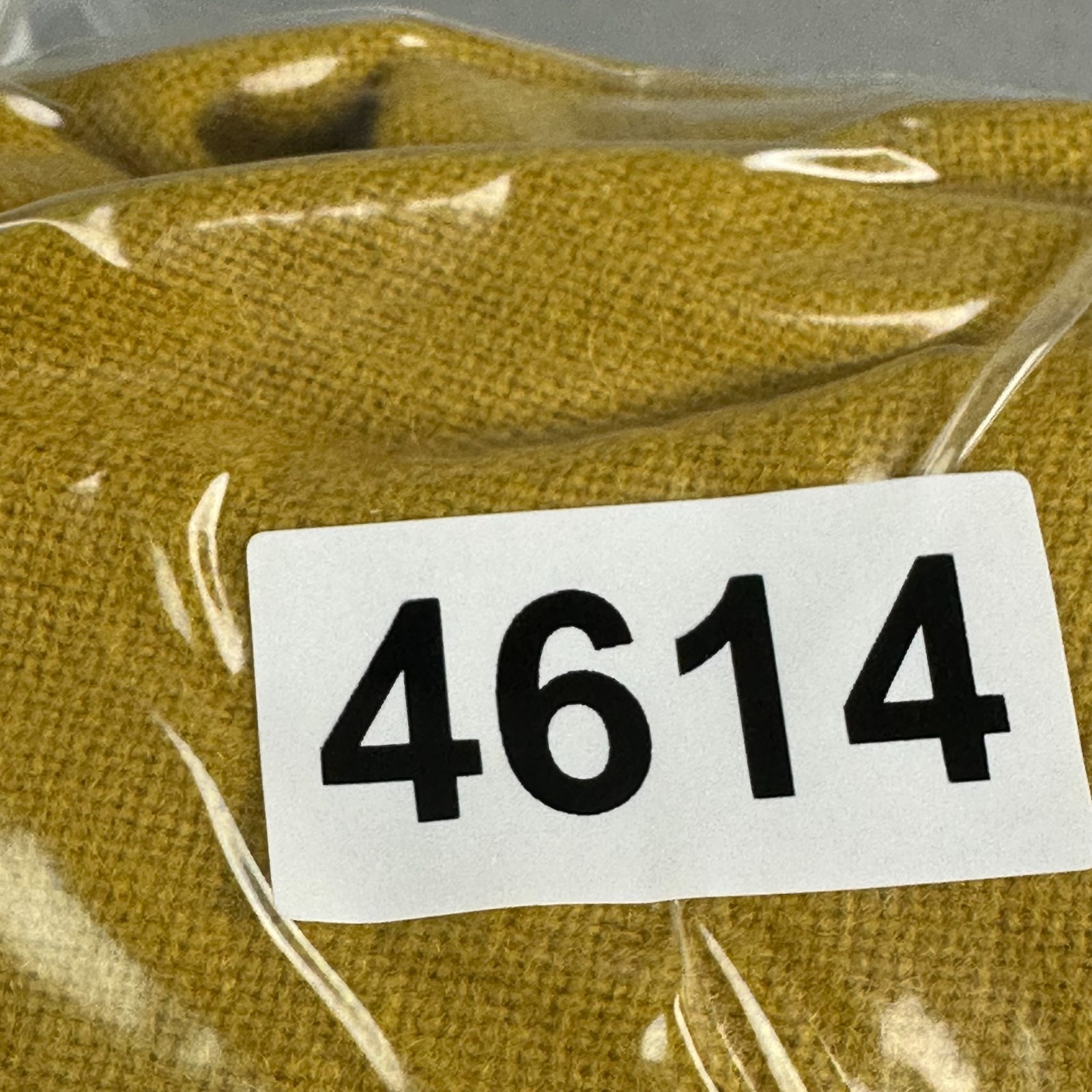Vintage MCM Mens ROYTEX Wool blend Robe M L mustard yellow NWT New