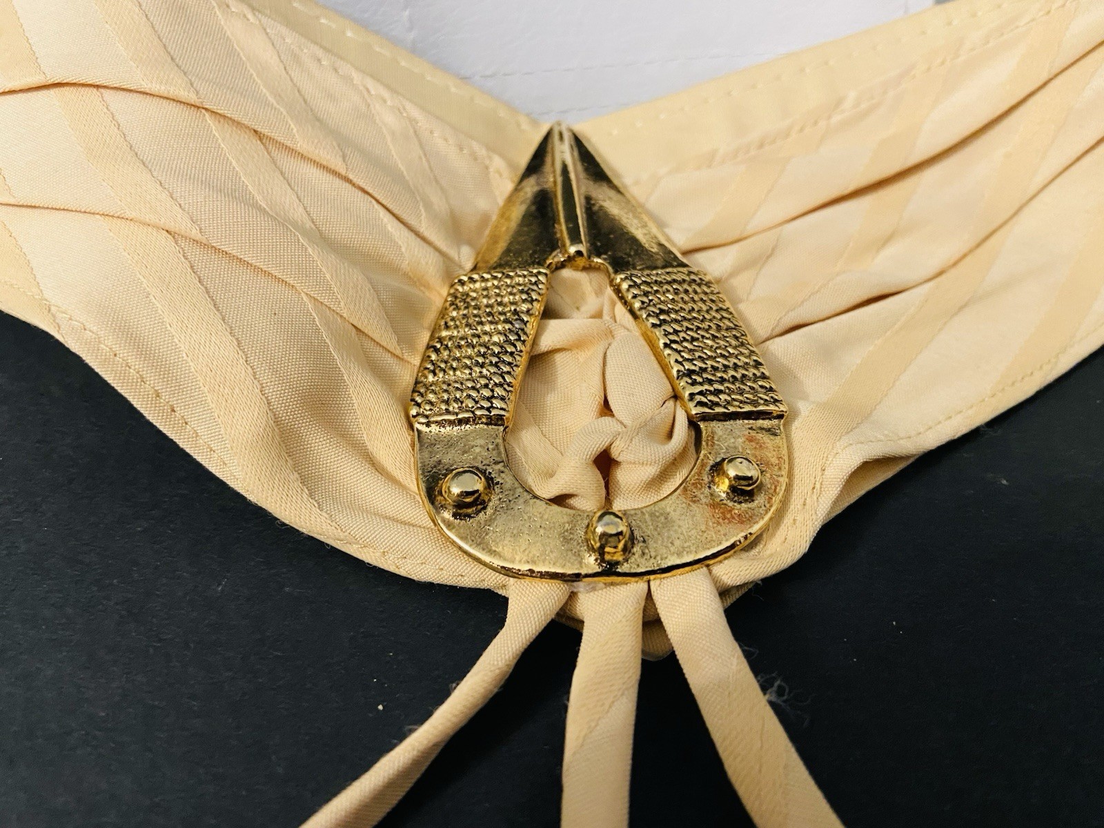 Vintage 80’s Cinch Statement Belt Chunky Bold Buckle