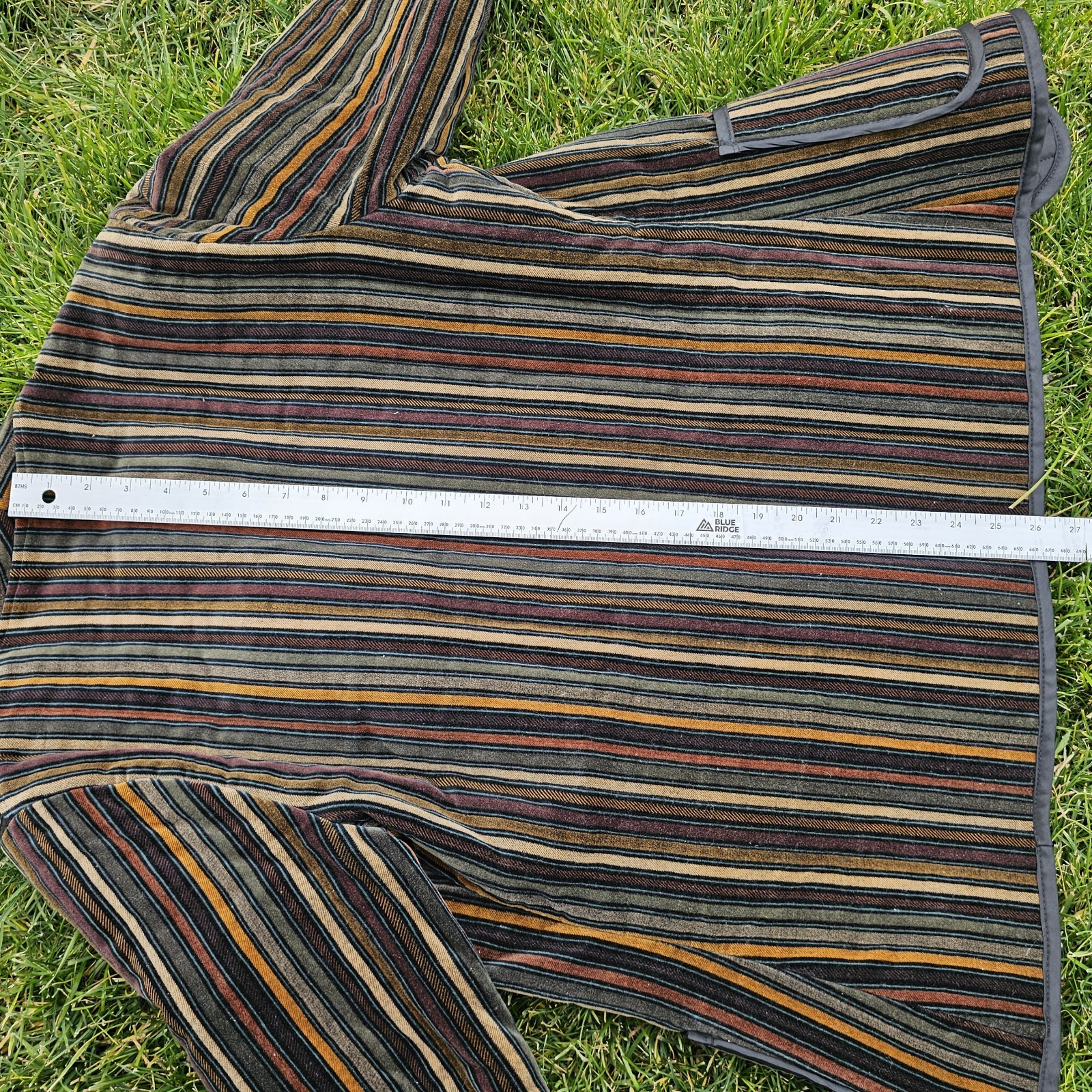Vintage Striped Velveteen Jacket Possibly gallery Brand RN-25141 Size MEDIUM M