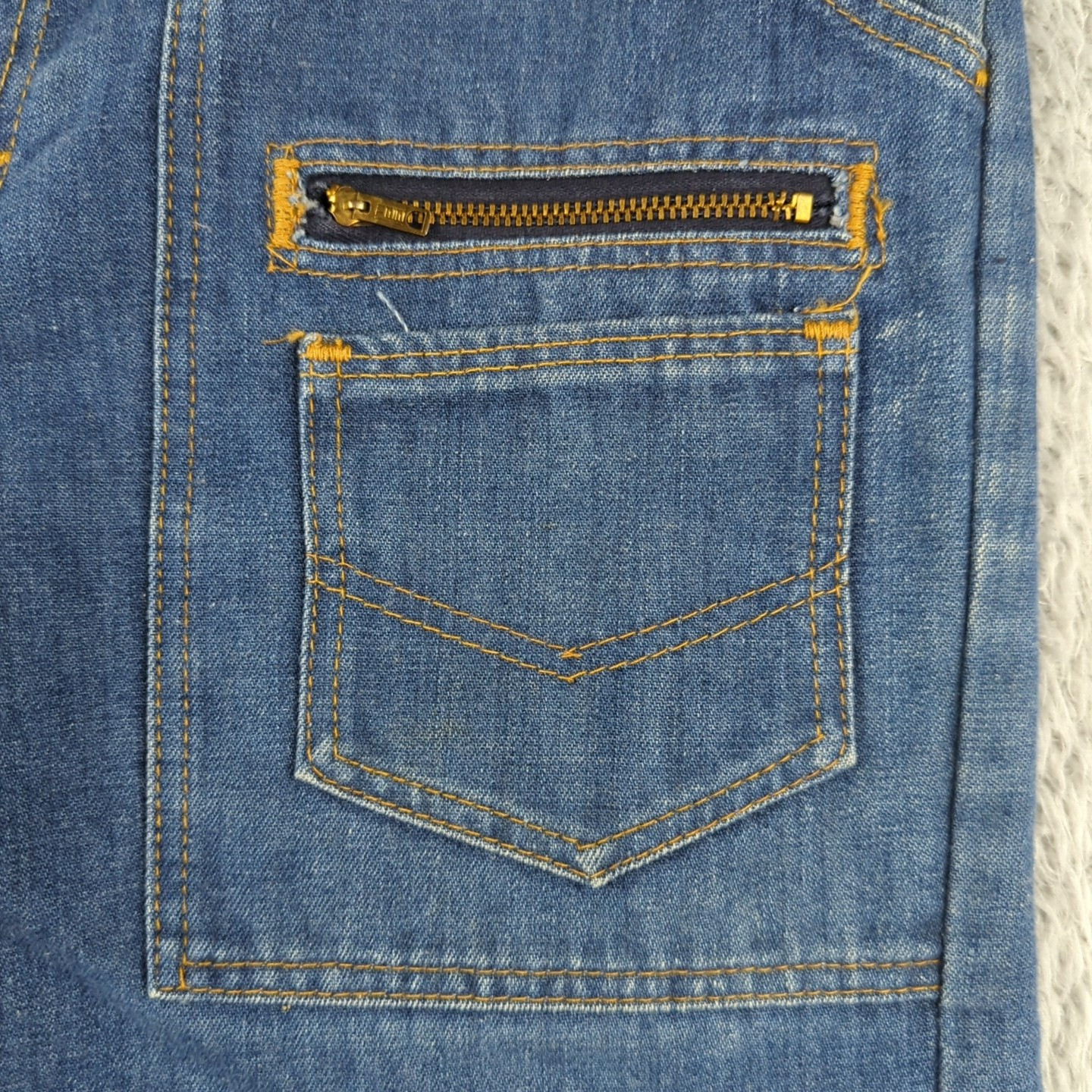 Vintage Jeans Womens Measures 31×29 Cargo Bush Flare Utility Juniors Teens Rare