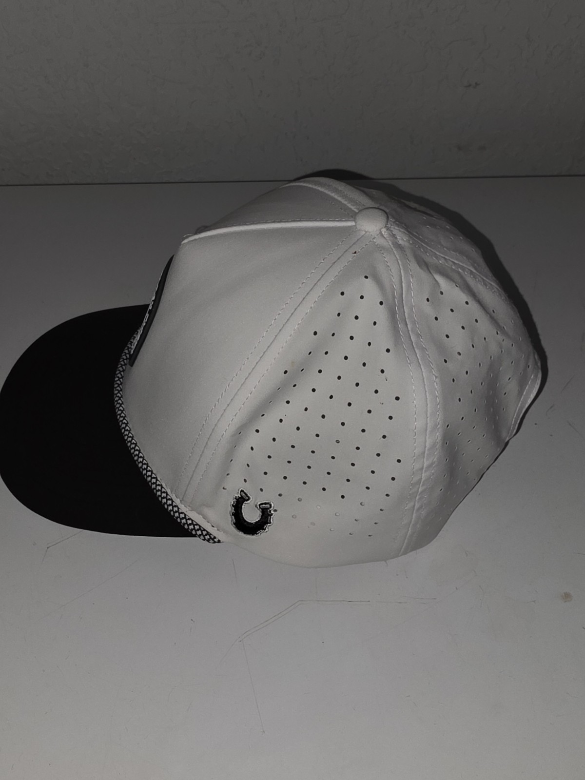 Texas Tech Dark Horse Leach Era “Raise The Flag PVC” White Sport SB Cap