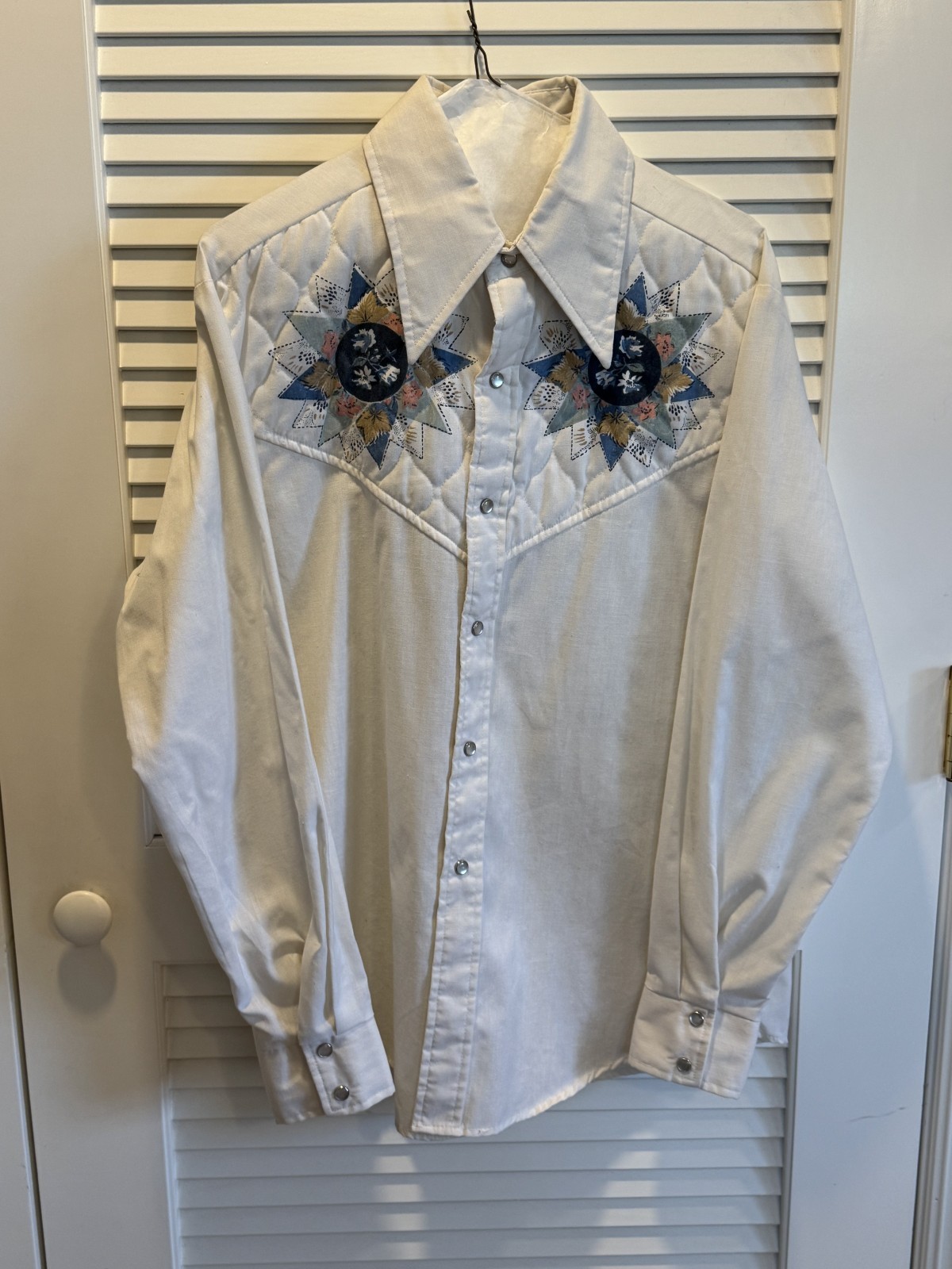 Vintage 70s-80s Rare Kennington Quilted Western Shirt – Men’s Large