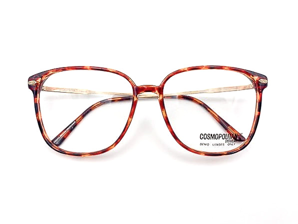 Women’s Vintage 1980s Cosmopolitan Eyewear Tortoiseshell Eyeglasses – NOS