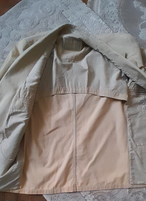 Men Camel Active Blazer Beige Cotton 40 /L / 48