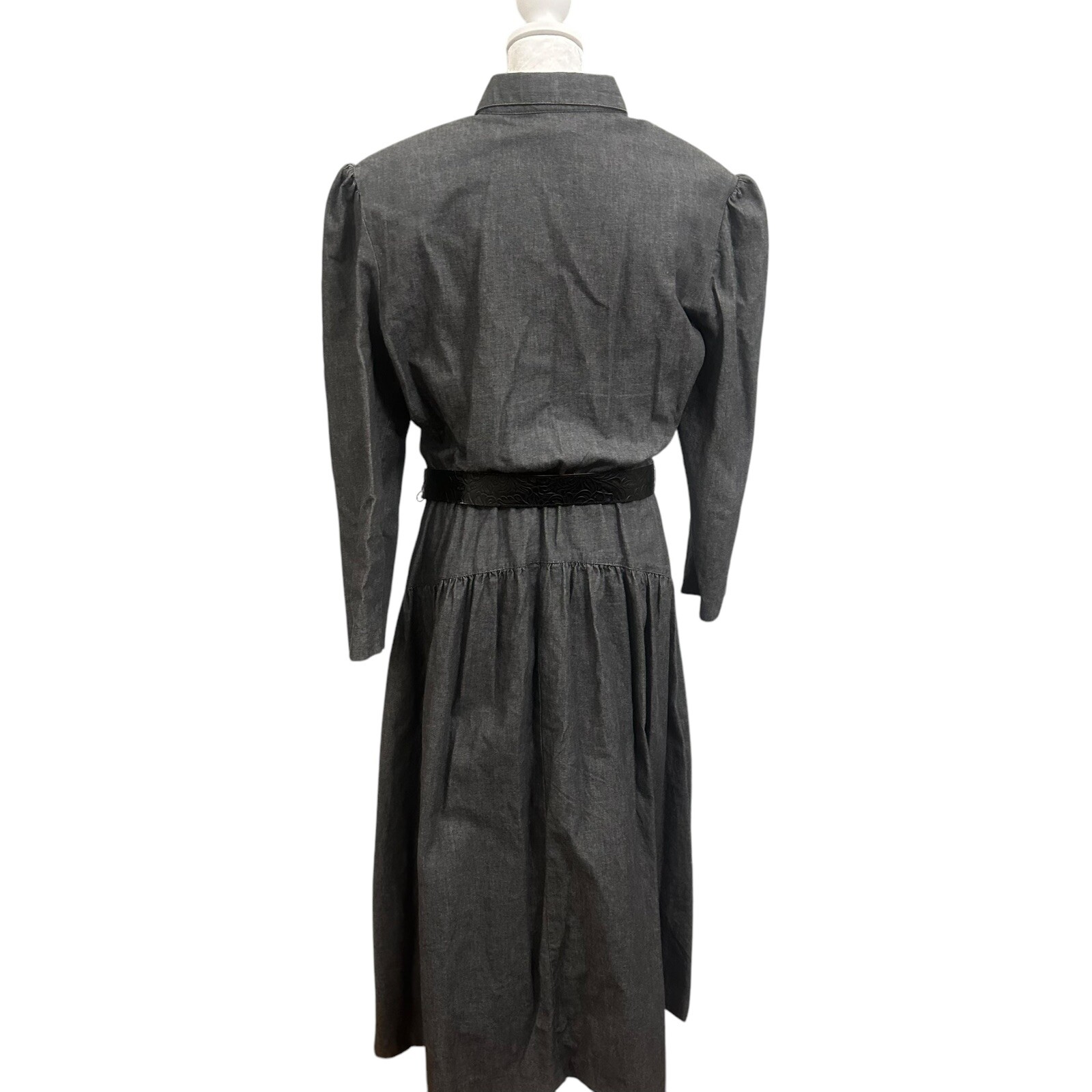 Vintage Miller Stockman Maxi Dress Western Lace Women’s 13/14 Made In USA