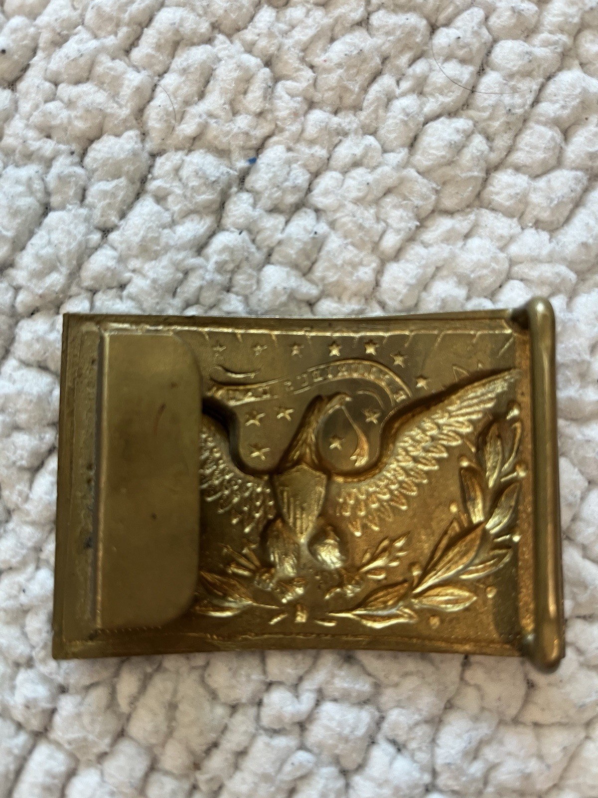 Vintage U.S. Officer’s Eagle Sword Belt Plate, Adult Unisex