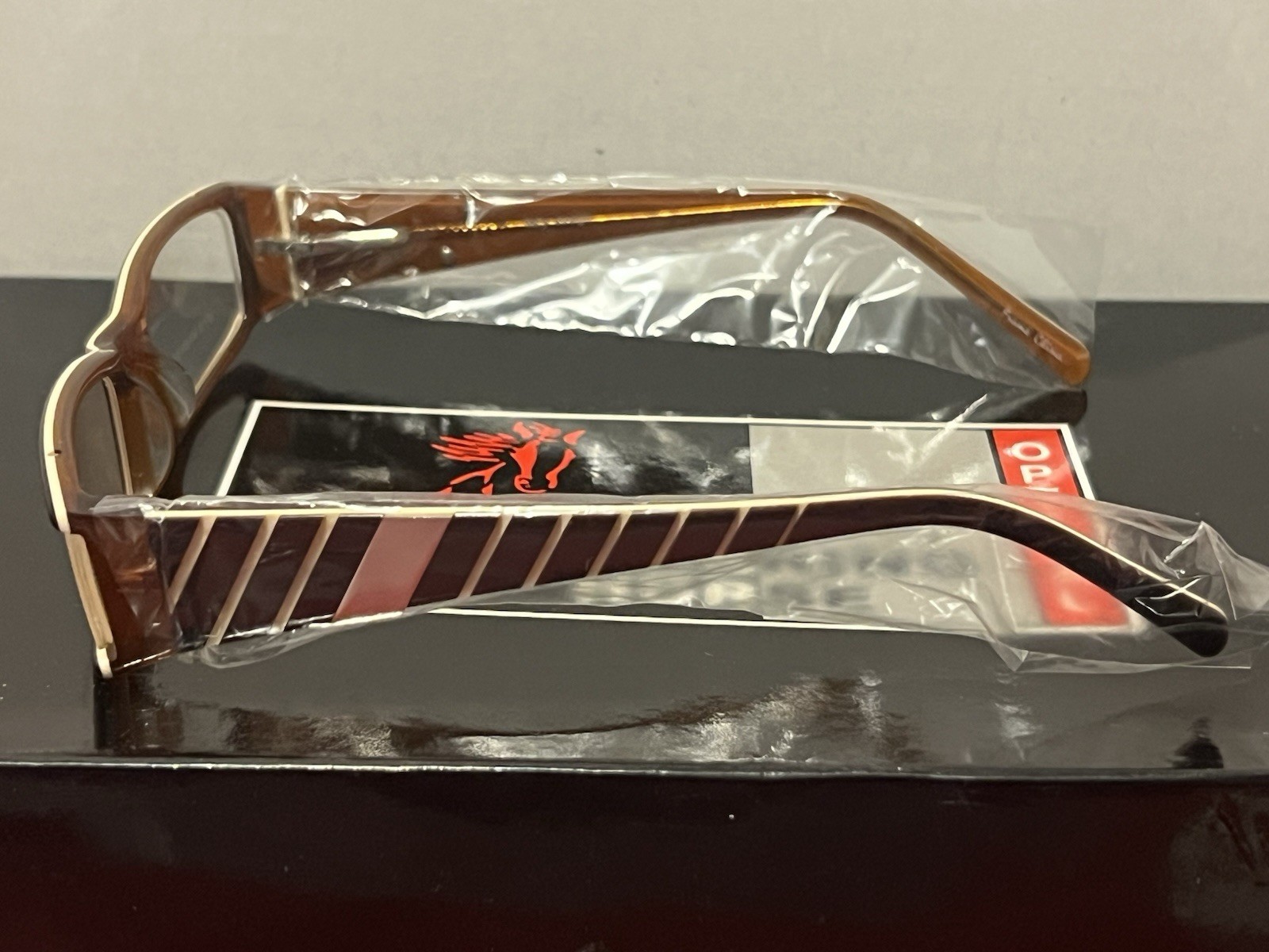 Soaring Horse Women’s SF710 Brown Rectangular Glasses – Office Siren Bayonetta