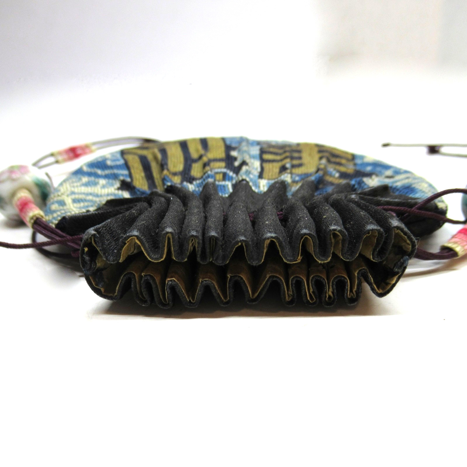 Antique Vintage Chinese Embroidered Scent Purse SELLER PAYS US TARIFFS