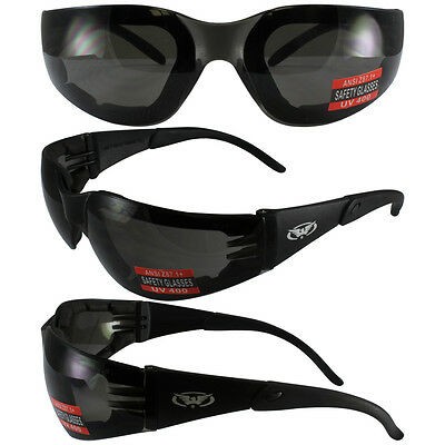 2 MOTORCYCLE RIDING GLASSES DAY AND NIGHT SMOKE CLEAR RIDERPLUS