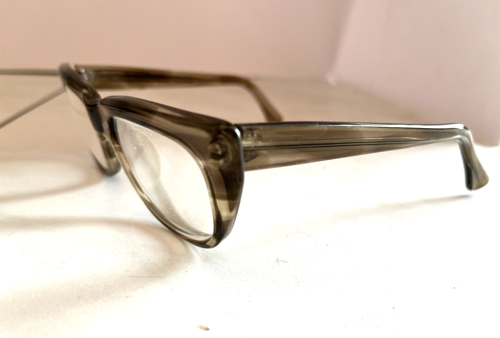 Vintage 50’s 60’s Rodenstock Rocco Horn Rim Frames Spectacles 50-22-140