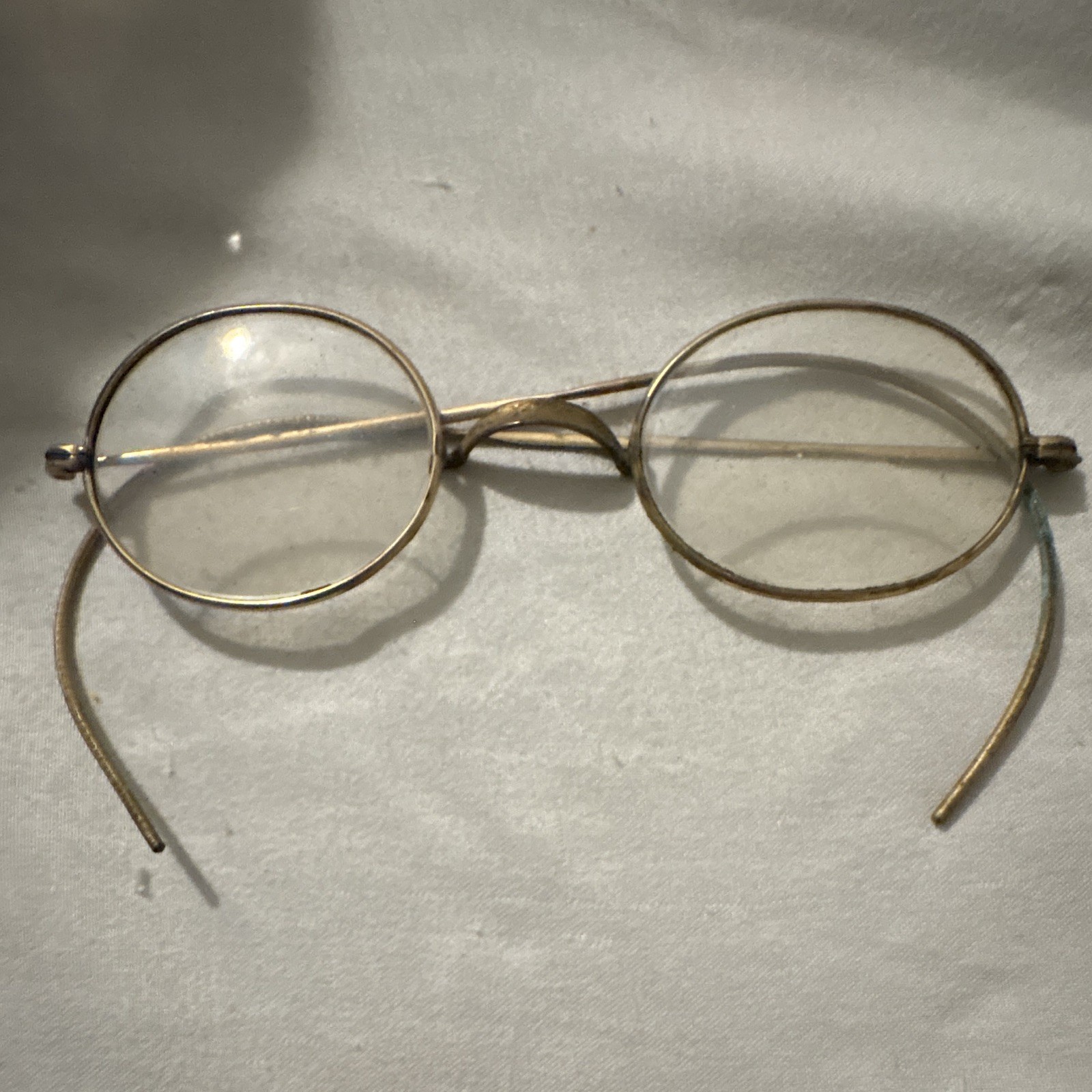 VINTAGE STCCO 1/10 12K GF WIRE TRADITIONALS OVAL EYEGLASSES FRAMES
