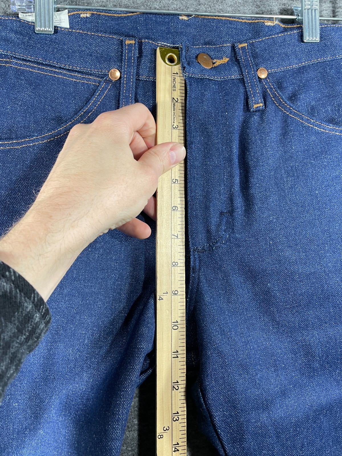 Vintage Wrangler Jeans Mens 28×34 90’s Deadstock Cowboy Cut 13MWZ Made in USA OG