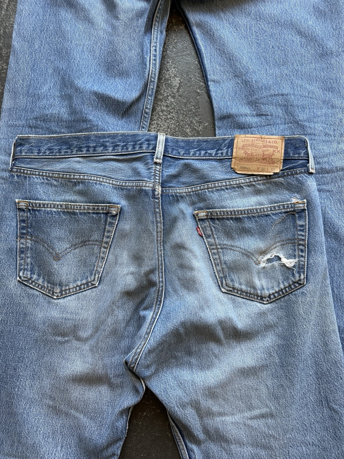 VTG Levi’s 501xx Lot of 4 Pairs Size 38 40 Mens Jeans Made In USA