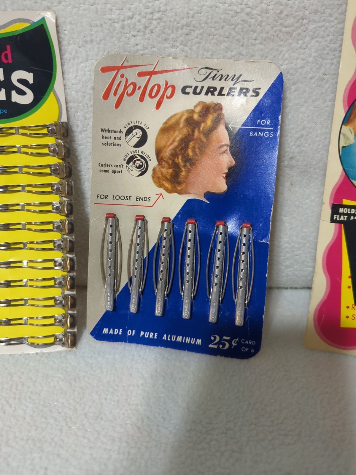 Vintage Lady Ellen Hollywood Arched Klippies Tip Top Curlers Pin Curl Clips…