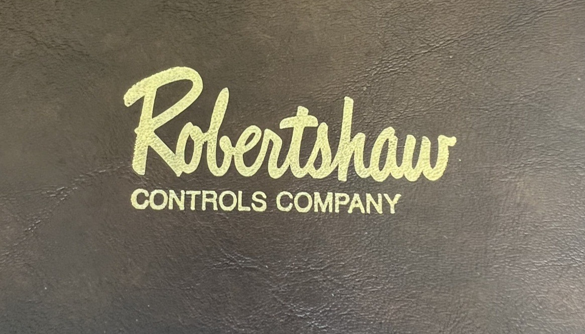 Vintage Robertshaw Pouch 16-1/2″ x 11-1/2″ Document Case USA Collectible
