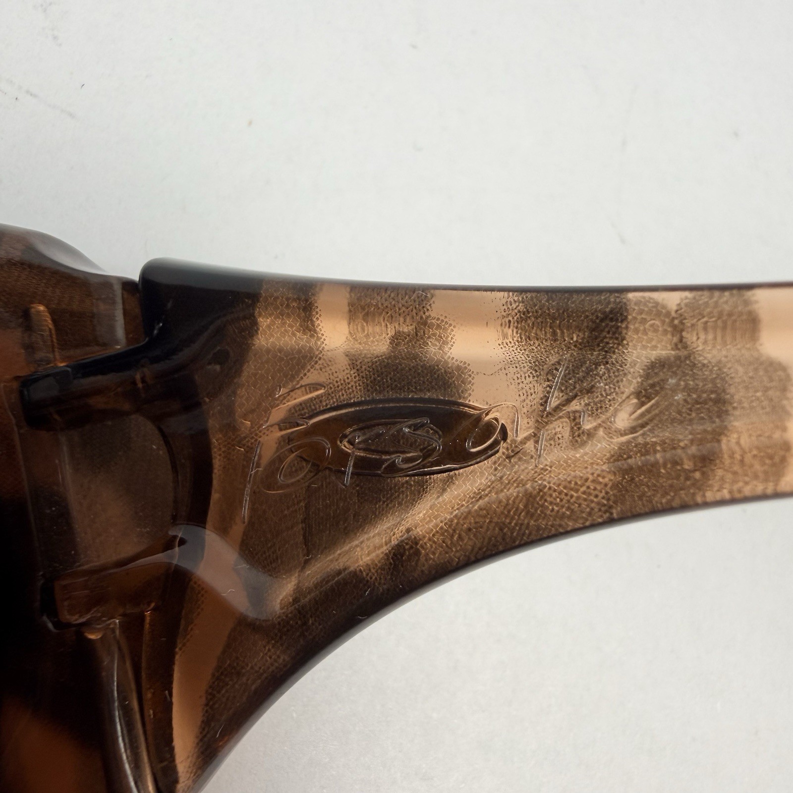 Oakley Forsake Tortoise Wrap Sunglasses USA Made One Piece Lens