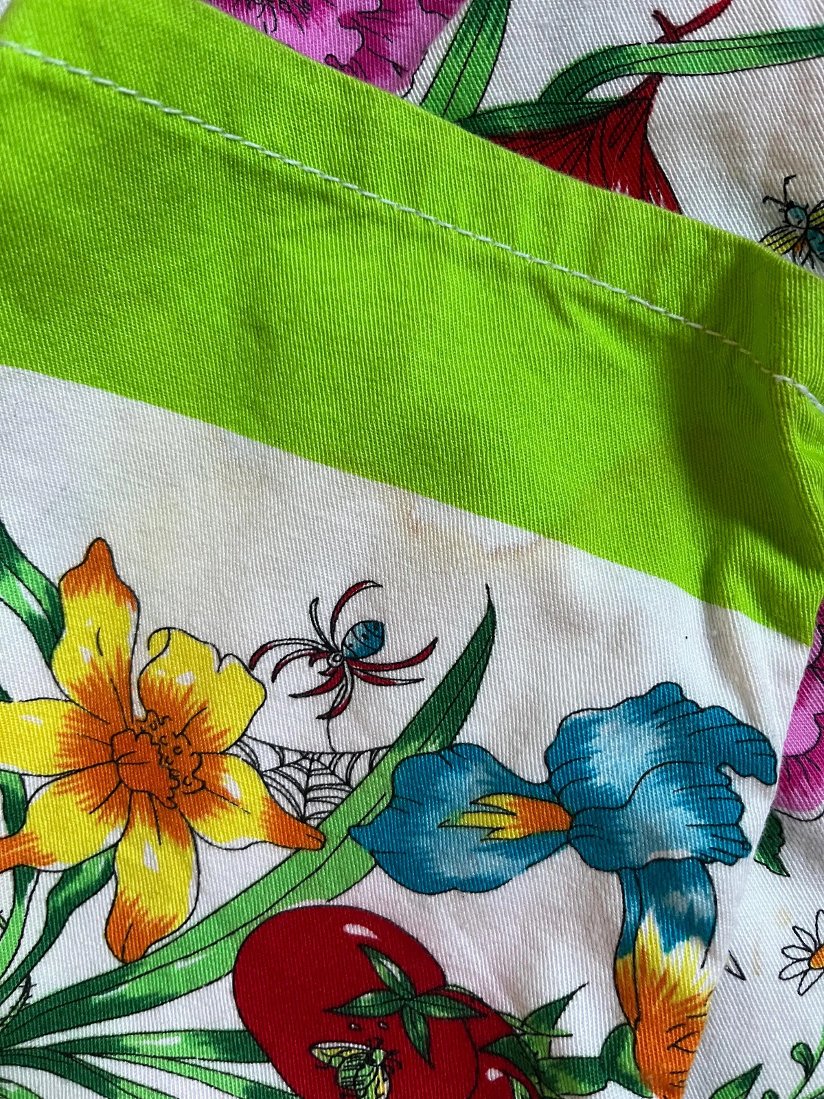 MOSCHINO Jeans Vintage 1990s All-Over Botanic Print Pants
