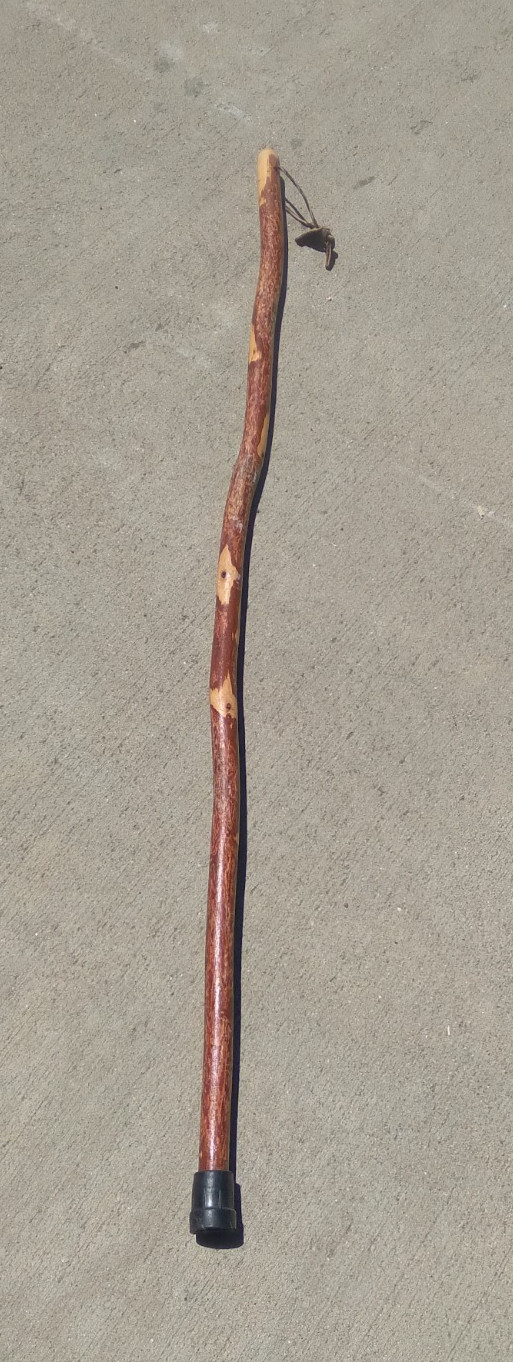 Whistle Creek Wooden Walking Stick Cane Natural Wood 40in