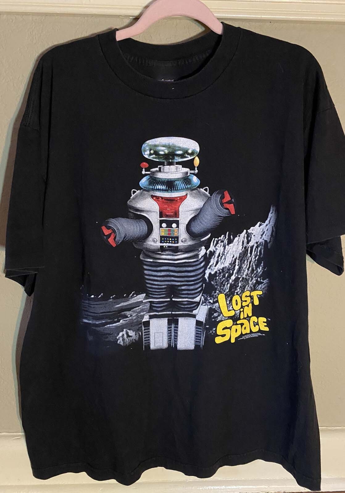 Rare Vintage 90s Lost In Space Movie T Shirt Unisex Adult SC262 FREE SHIPPING
