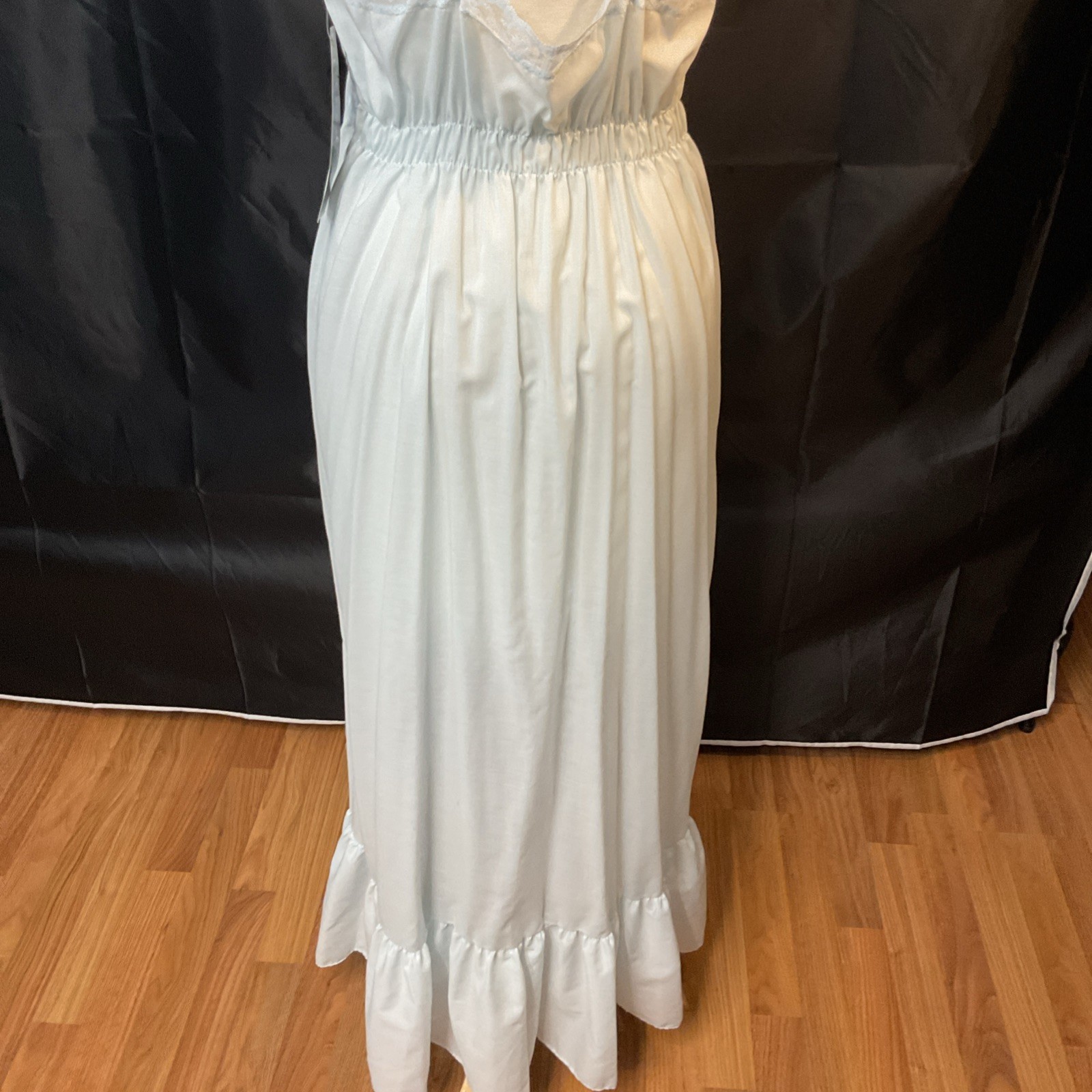 Vintage NWT Gilead 2 Pc. Nightgown Robe Set Large Rosette Cotton Blend USA