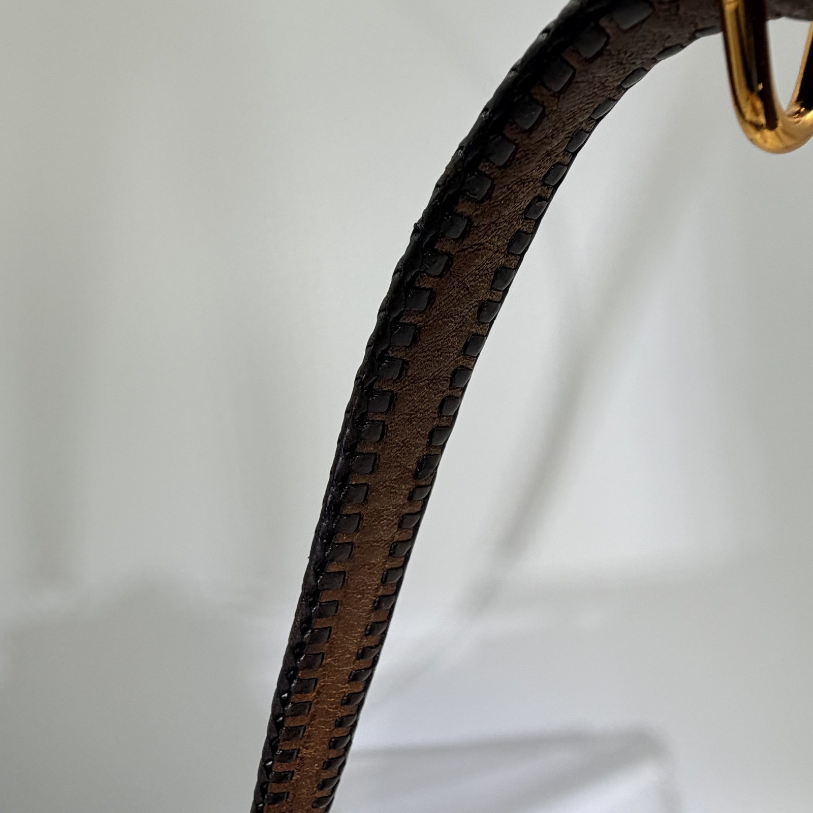 Vintage Tooled Leather Art Nouveau Floral Handbag Purse Arts & Crafts JEMCO