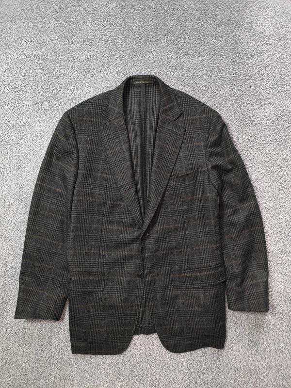 Men Ravazzolo grey cashmere blazer 40 /L / 48