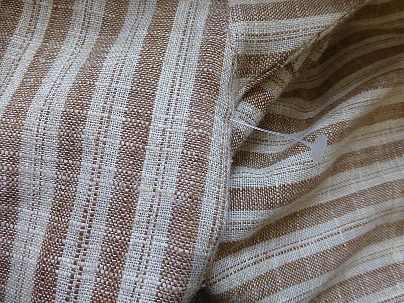 New VTG 1970s 70s Stripe Woven Shift Cocktail Secretary Modest Midi Dress