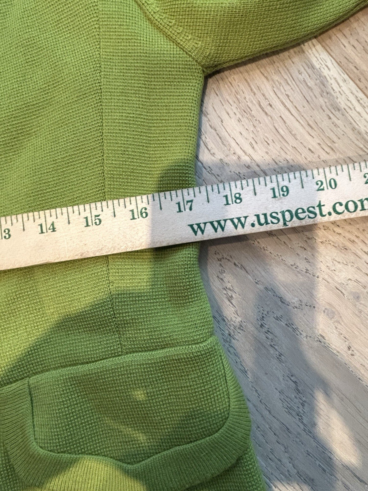 Vintage 1970’s Coltalia Dress Women’s Green Wool Fur Trim Hippy Disco
