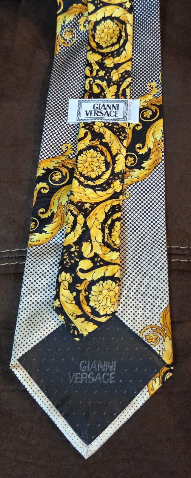 1990s Very RARE Vintage Gianni Versace Multicolor Silk Tie!❤️