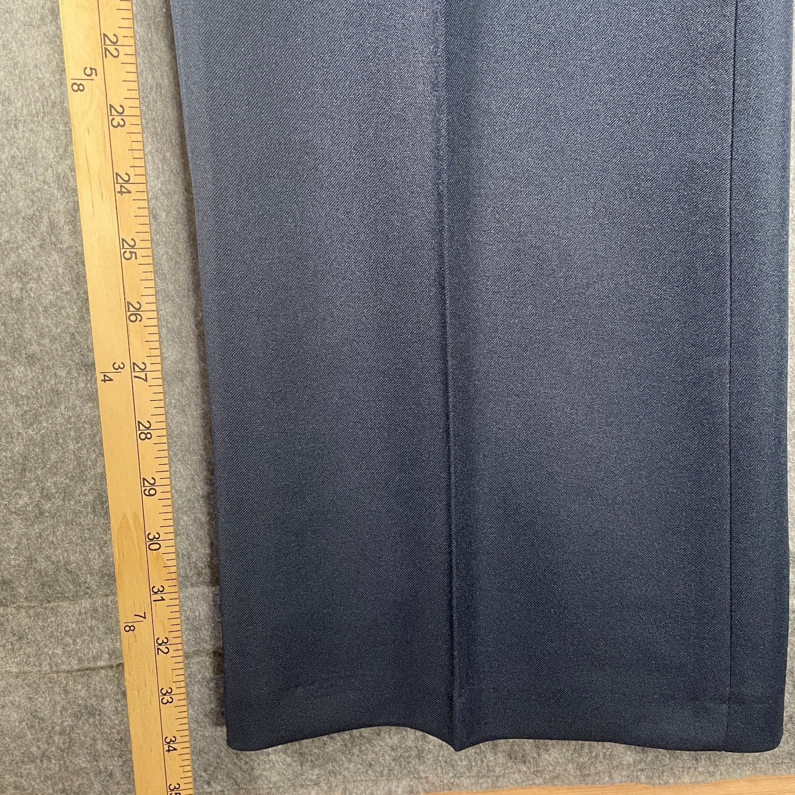 Vintage 70s Angels Flight Tobias Kotzin Blue Suit Disco Dress Pants 27×34 USA