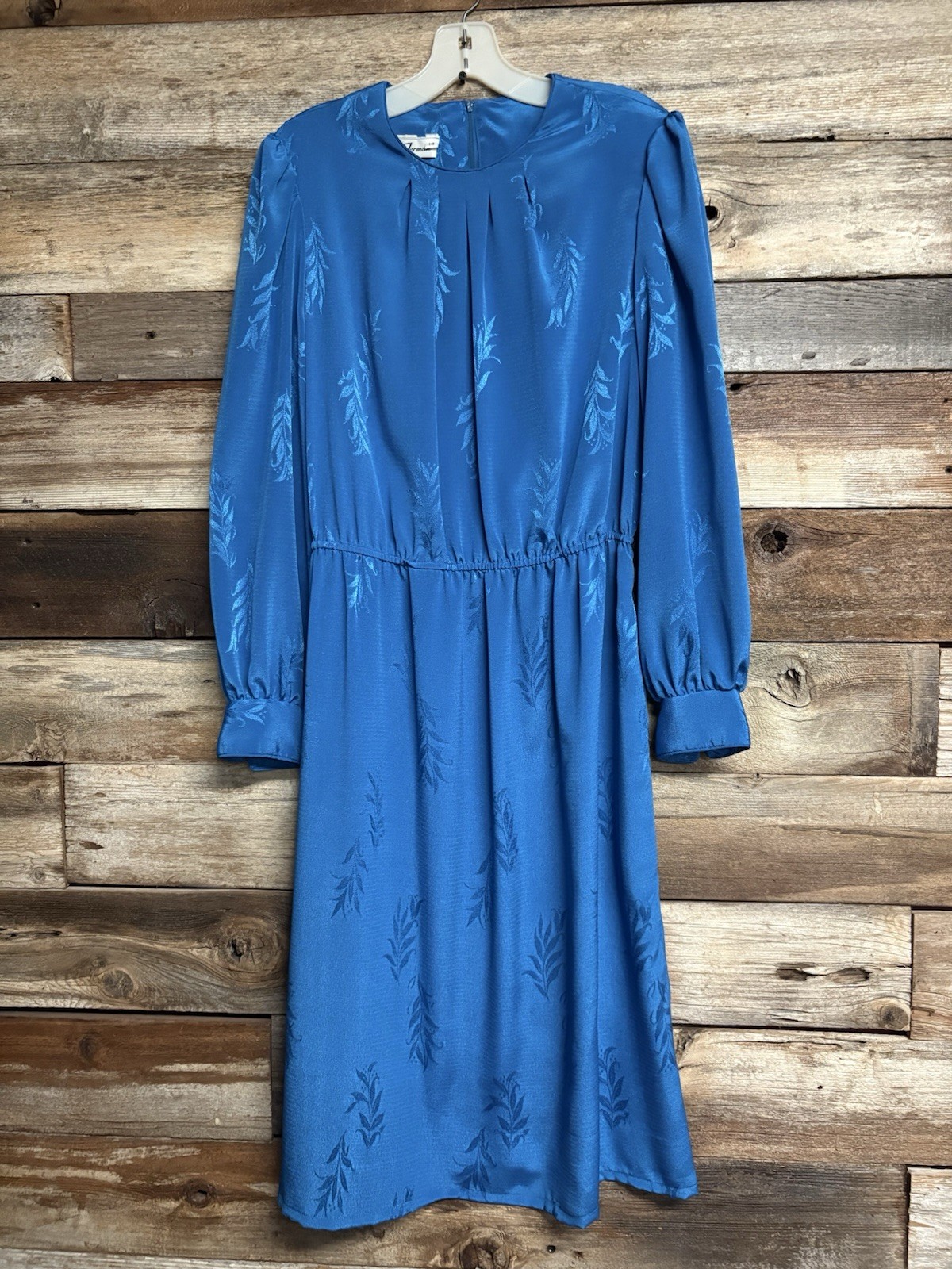 True Vintage Hal Ferman Blue 70’s Dress