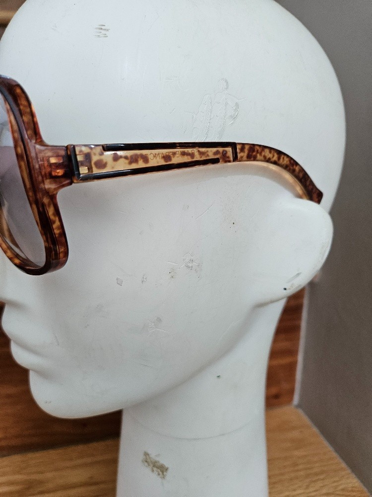 Vintage Renauld of France Oversized Tortoiseshell Sunglasses Retro Glam Jackie O