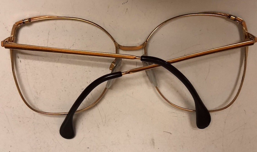 Silhouette Eyeglasses Frame Only Vintage Austria Gold tone MOD 6012. 135