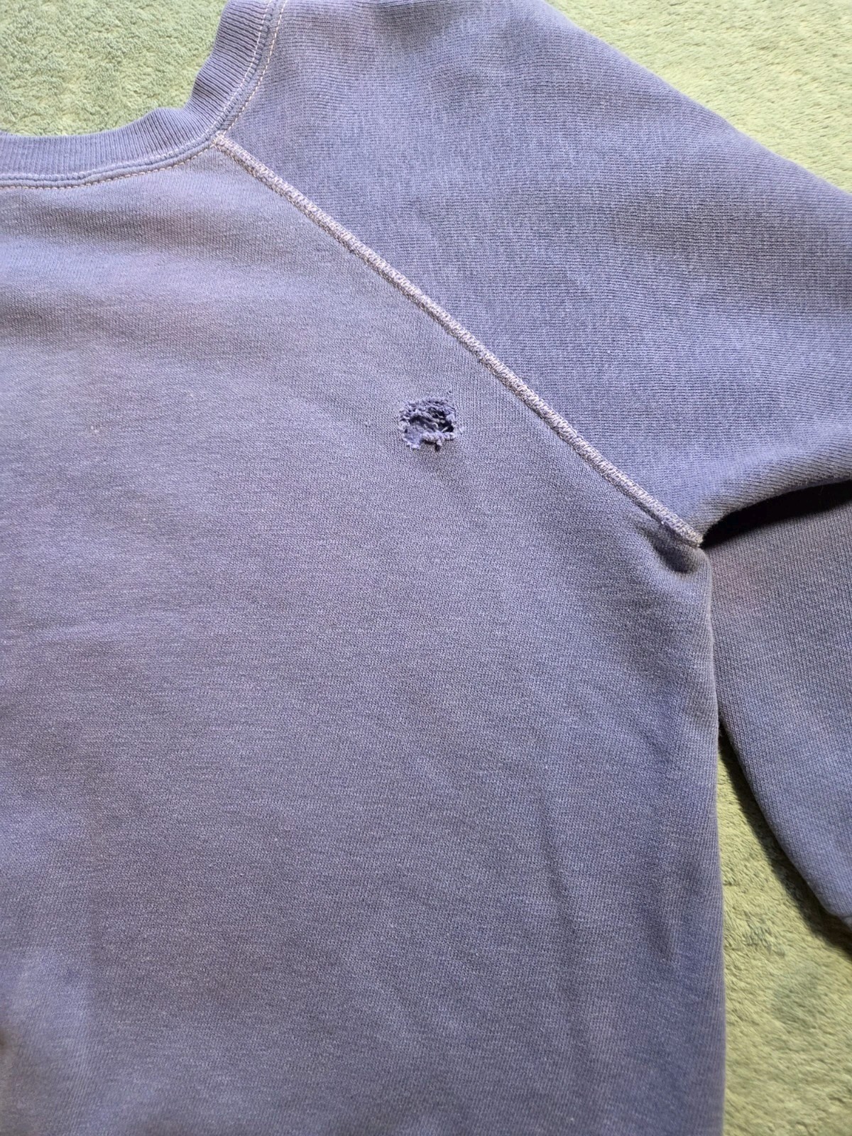 1960s sweatshirt vintage crewneck Eagle River Elementary Alaska Medium/small