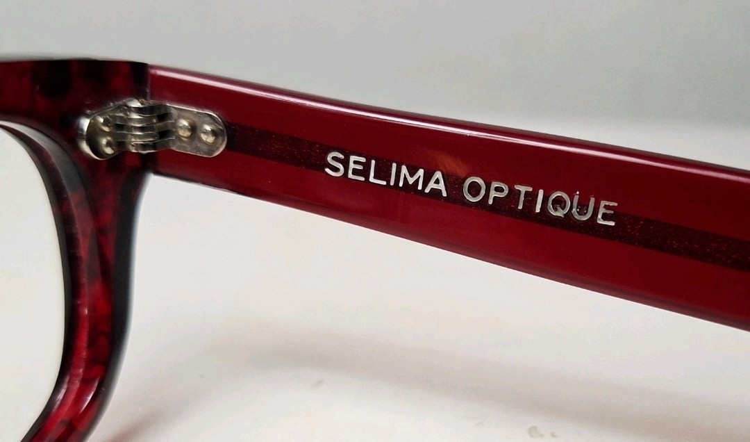 Vintage Glasses Geek 1980’s SELIMA OPTIQUE France Austin Rare Model Depp Eyewear