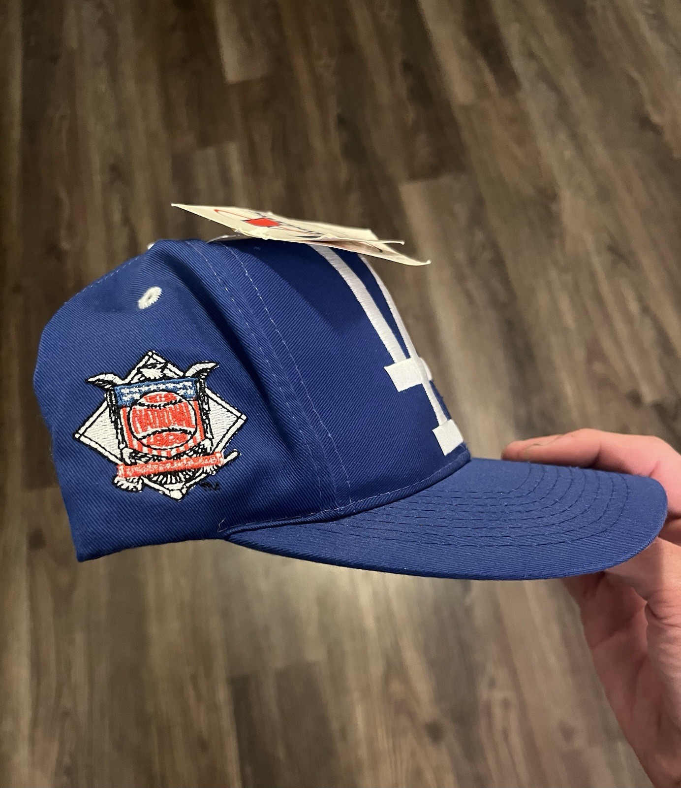 RARE Vintage LA Dodgers Big Logo Big Back Hit Logo Athletic SnapBack NWT