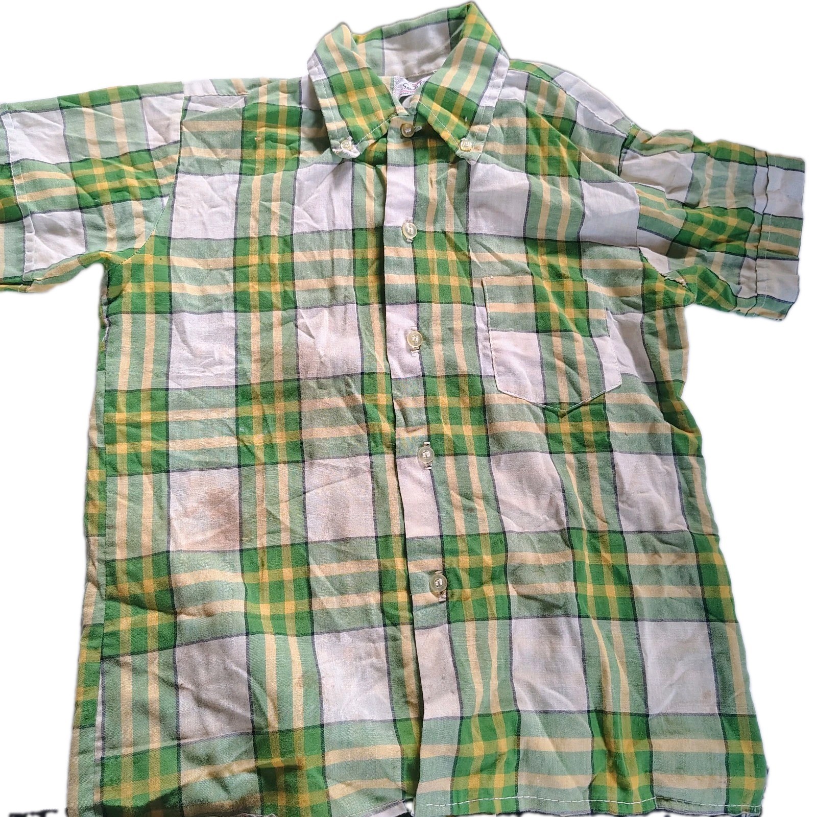 Bundle Lot Of 9 Vi11.ntage 1970s Boys Button Up Shirts Western Flannel Reseller