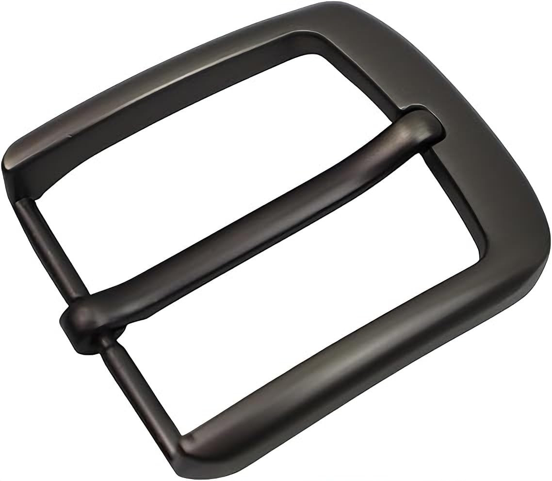 YOFAN 1.5-Inch (38-40 mm) Square Belt Buckle – Standard, Metallic
