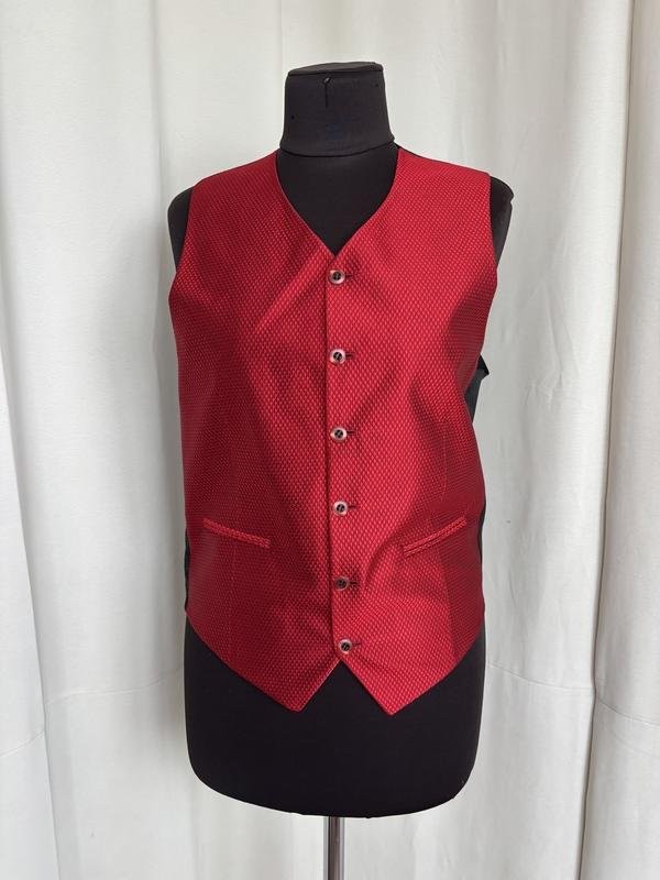 Men Wilvorst Vest Red S