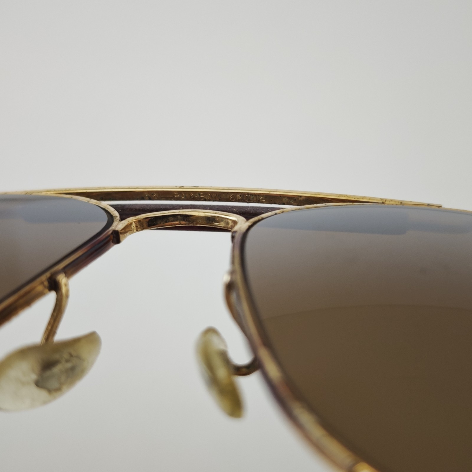 VINTAGE RAY BAN BL TORTOISE EXPLORER SUNGLASSES MADE USA 62/14 SUNGLASSES