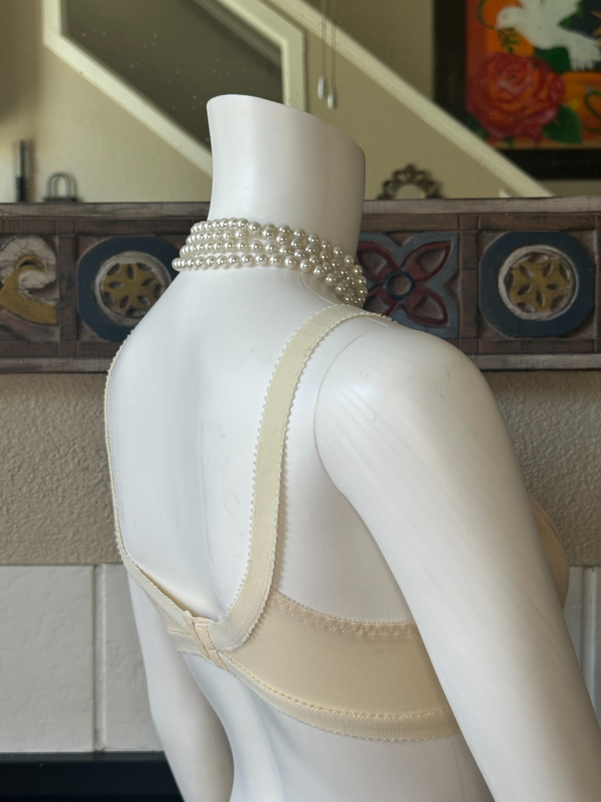 Collectible L Warner’s Flower Charms bottoms matching braziers lingerie set