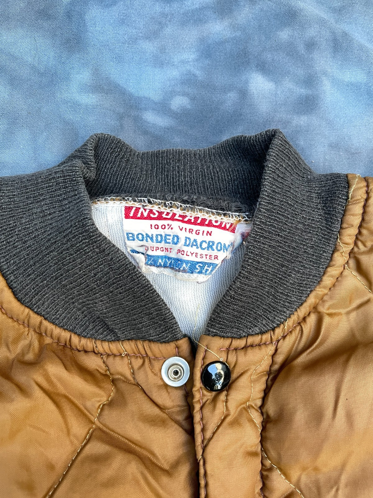 Vintage Lot 4 Mens Quilted Zip up Jacket Liners Hunting Work Wear L Westernfield