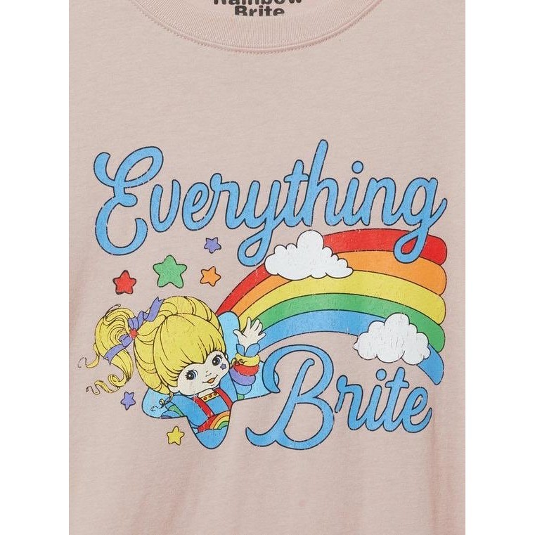 NWT Rainbow Brite Classic Cotton Crew Tee 2X