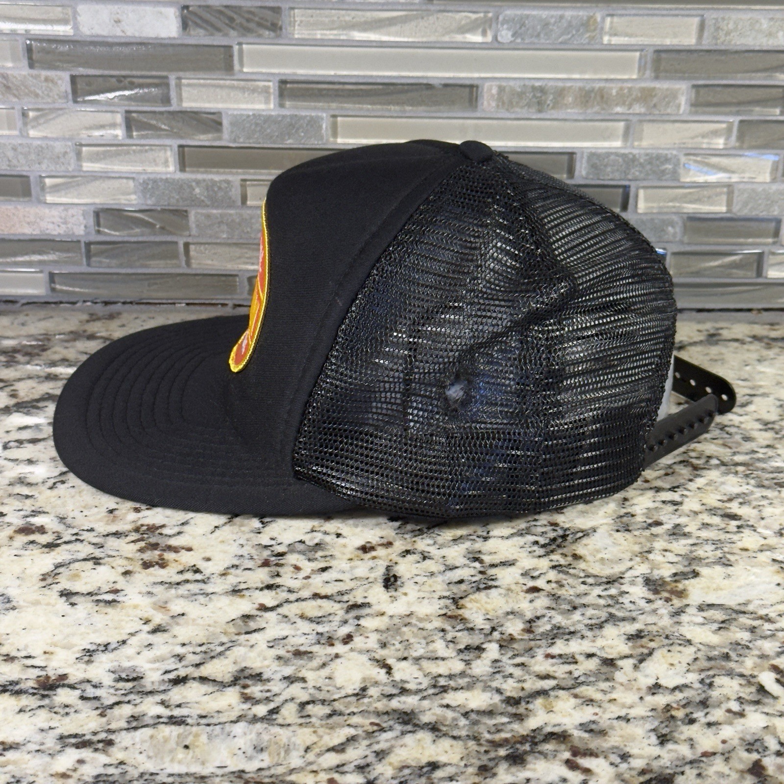 Vintage Trucker Hat Cap Federal Ammunition Snapback Top Gun Foam Mesh *See Pics
