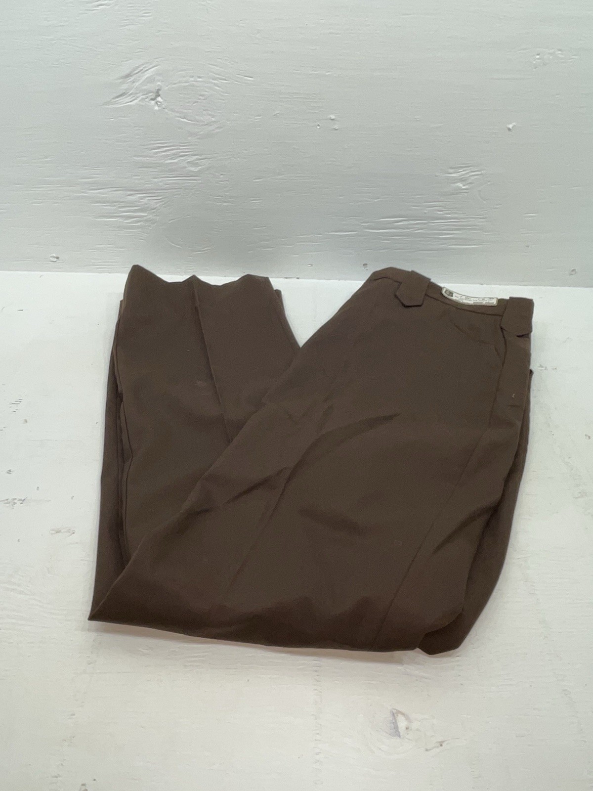 New Vintage Brown Dickson Jenkins Polyester Pants #2641 XX-71