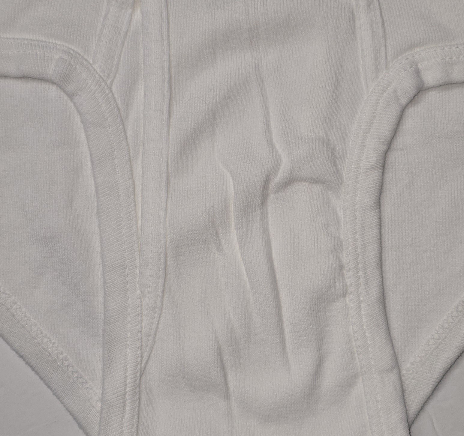 Vintage 1980s Fruit Of The Loom White Briefs Underwear Mens Sz Small 30-32 USA